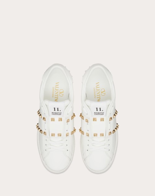 Red Valentino SNEAKER CON ZEPPA OPEN DISCO IN VITELLO 85MM Vendita Economica