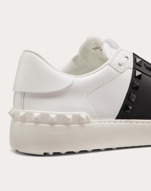 Red Valentino SNEAKER ROCKSTUD UNTITLED IN VITELLO CON BORCHIE IN TONO Vendite Flash