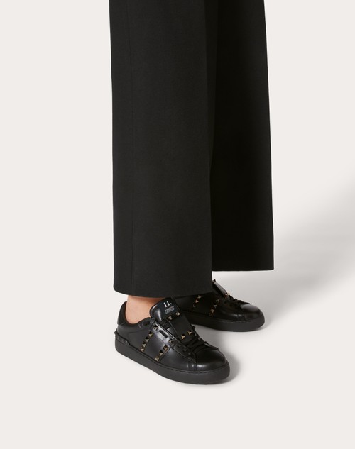 Red Valentino SNEAKER ROCKSTUD UNTITLED NOIR IN VITELLO In Saldo