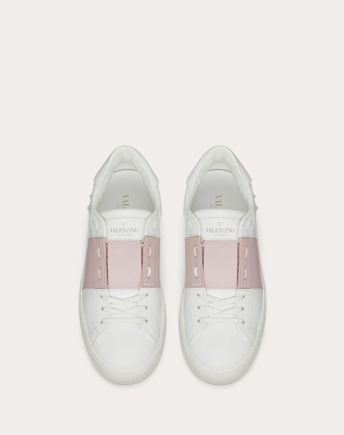 Red Valentino SNEAKER OPEN IN VITELLO Nuova