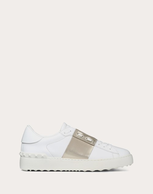 Red Valentino SNEAKER OPEN CON BANDA METALLIZZATA Moda