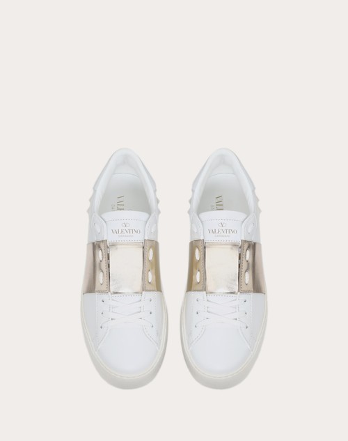 Red Valentino SNEAKER OPEN CON BANDA METALLIZZATA Moda
