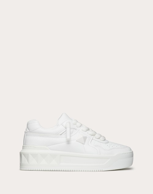 Red Valentino SNEAKER ONE STUD XL IN NAPPA Prezzo di fabbrica