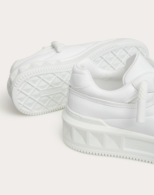 Red Valentino SNEAKER ONE STUD XL IN NAPPA Prezzo di fabbrica