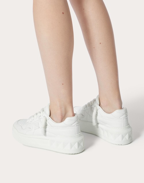 Red Valentino SNEAKER ONE STUD XL IN NAPPA Prezzo di fabbrica