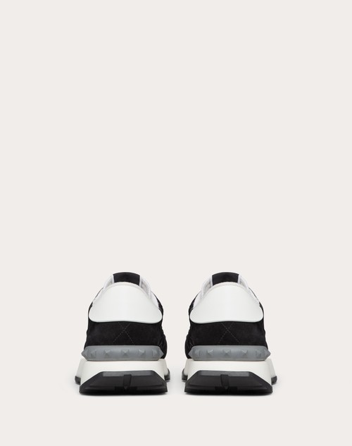 Red Valentino SNEAKER LACERUNNER IN PIZZO E MESH Comprare a buon mercato