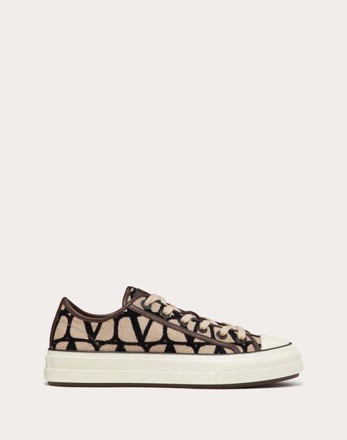 Red Valentino SNEAKER TOTALOOP IN TESSUTO TOILE ICONOGRAPHE Flash Sale