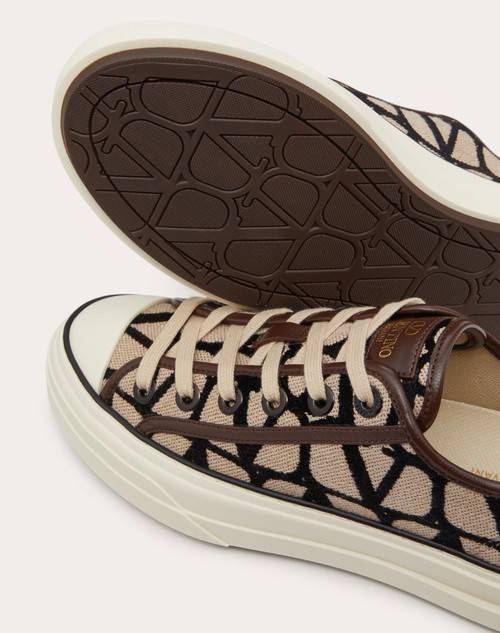 Red Valentino SNEAKER TOTALOOP IN TESSUTO TOILE ICONOGRAPHE Flash Sale