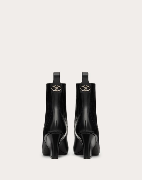 Red Valentino BEATLE VLOGO LOCKETTE IN VITELLO SPAZZOLATO 75MM Black Friday