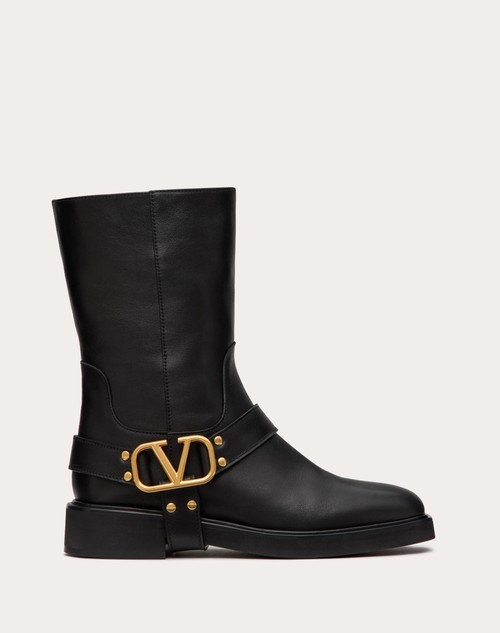 Red Valentino STIVALETTO VLOGO SIGNATURE IN VITELLO 30MM