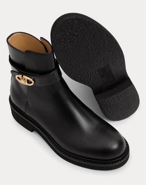 Red Valentino STIVALETTO VLOGO LOCKER IN VITELLO 40MM Offerta migliore