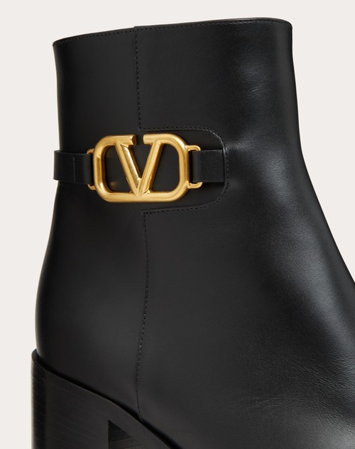 Red Valentino STIVALETTO VLOGO SIGNATURE IN VITELLO 75MM Latest fashion