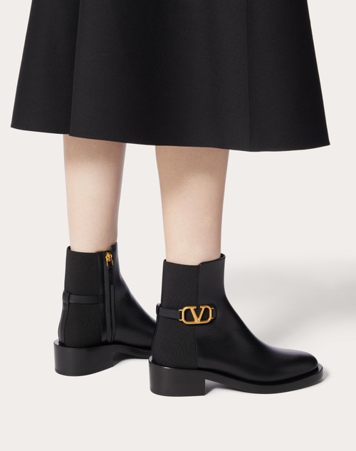 Red Valentino STIVALETTO VLOGO SIGNATURE IN VITELLO 30MM Online Outlet