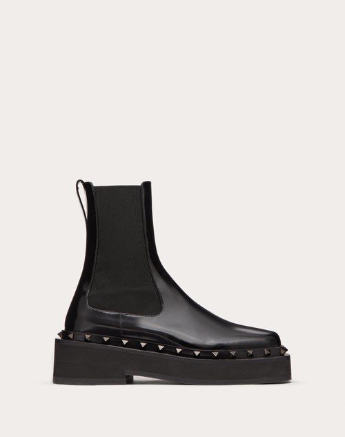 Red Valentino BEATLE ROCKSTUD M-WAY IN VITELLO E BORCHIE IN TONO 50MM