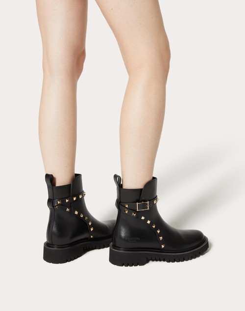 Red Valentino STIVALETTO ROCKSTUD IN VITELLO 40MM Grandi sconti