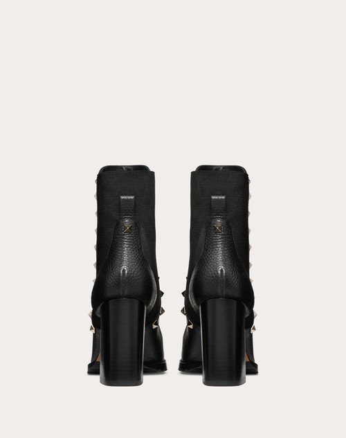Red Valentino STIVALETTO ROCKSTUD IN VITELLO GRANATO 80MM Bestseller