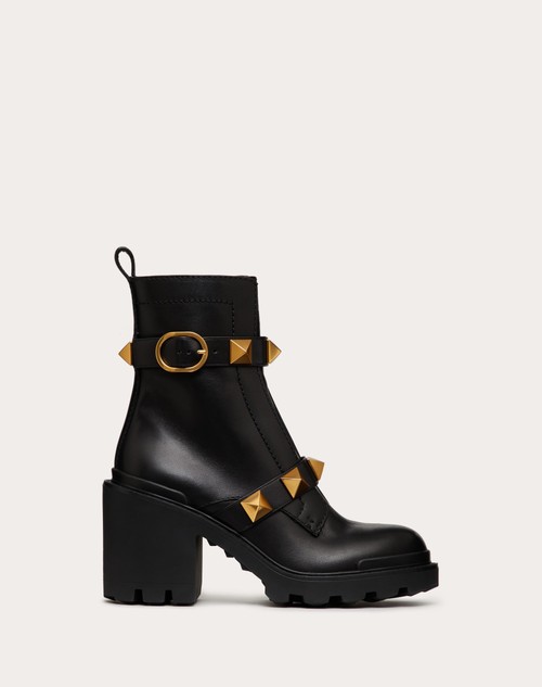 Red Valentino COMBAT BOOT ROMAN STUD IN VITELLO 85MM Offerte speciali