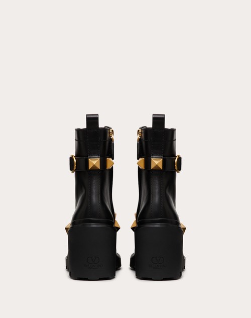 Red Valentino COMBAT BOOT ROMAN STUD IN VITELLO 85MM Offerte speciali