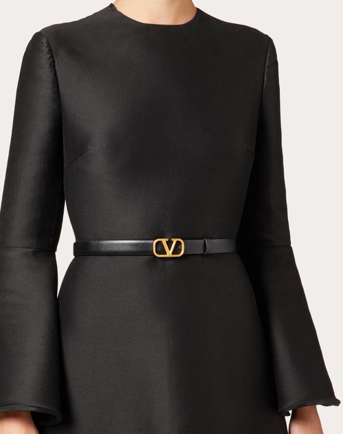 Red Valentino CINTURA REVERSIBILE VLOGO SIGNATURE IN VITELLO LUCIDO 20 MM Offerta settimanale