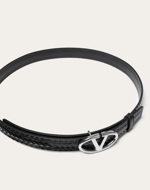 Red Valentino CINTURA VLOGO THE BOLD EDITION IN AYERS 20 MM Ultimi tre giorni