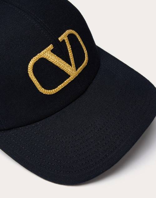 Red Valentino CAPPELLO BASEBALL VLOGO SIGNATURE IN COTONE Outlet