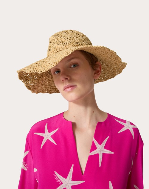 Red Valentino CAPPELLO FEDORA ESCAPE IN RAFIA Hotsell