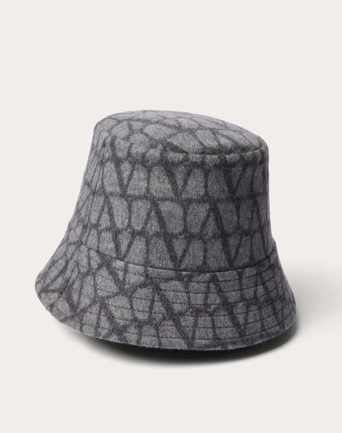 Red Valentino CAPPELLO BUCKET TOILE ICONOGRAPHE REVERSIBILE Saldi Di Fabbrica