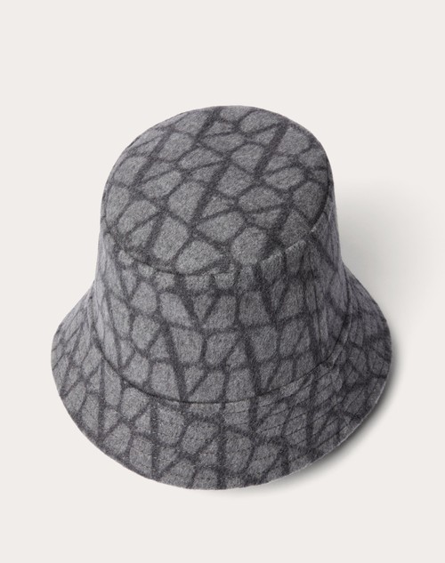 Red Valentino CAPPELLO BUCKET TOILE ICONOGRAPHE REVERSIBILE Saldi Di Fabbrica