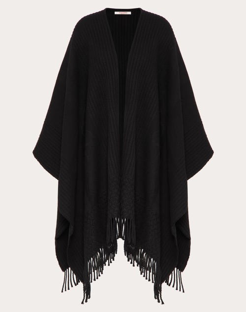Red Valentino PONCHO VLOGO SIGNATURE IN CACHEMIRE Bestseller