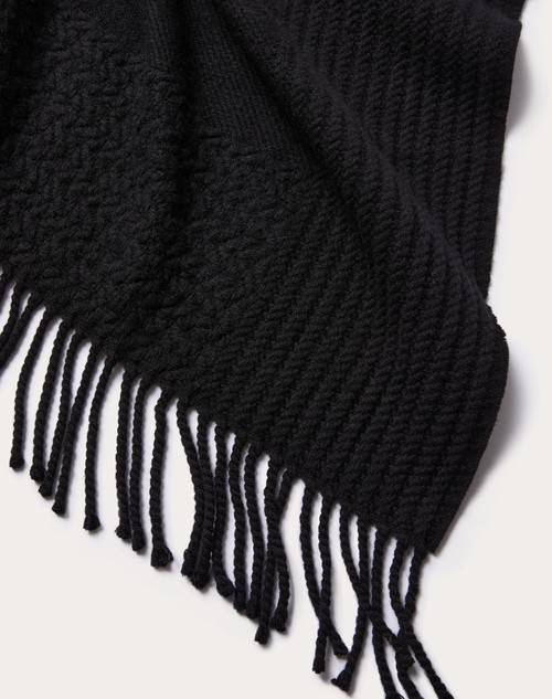 Red Valentino PONCHO VLOGO SIGNATURE IN CACHEMIRE Bestseller
