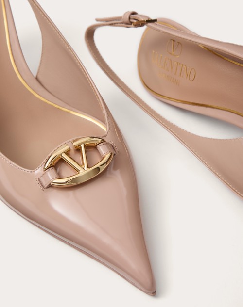 Red Valentino DÉCOLLETÉ SLINGBACK VLOGO THE BOLD EDITION IN VERNICE 60MM Prezzo basso