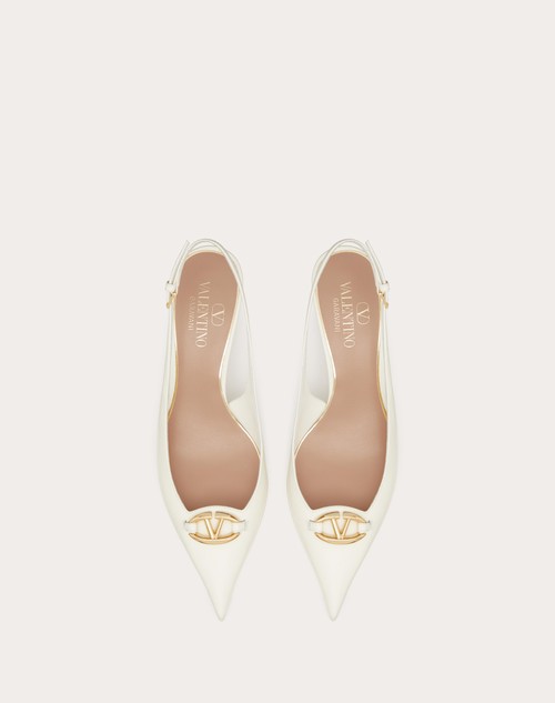 Red Valentino DÉCOLLETÉ SLINGBACK VLOGO THE BOLD EDITION IN VITELLO 60MM Offerta settimanale