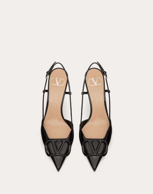 Red Valentino DÉCOLLETÉ SLINGBACK VLOGO SIGNATURE IN VERNICE 80MM Ultimi due giorni