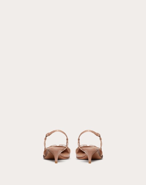 Red Valentino DÉCOLLETÉ SLINGBACK VLOGO SIGNATURE IN VERNICE 40MM Super sconto