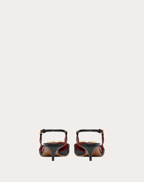 Red Valentino DÉCOLLETÉ SLINGBACK VLOGO SIGNATURE IN VITELLO 40MM 50% di sconto con spedizione gratuita