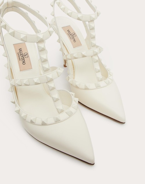 Red Valentino DÉCOLLETÉ ROCKSTUD CON CINTURINI E BORCHIE IN TONO 100MM Qualità