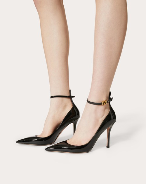 Red Valentino DÉCOLLETÉ VALENTINO GARAVANI TAN-GO IN VERNICE 100MM Shopping Online