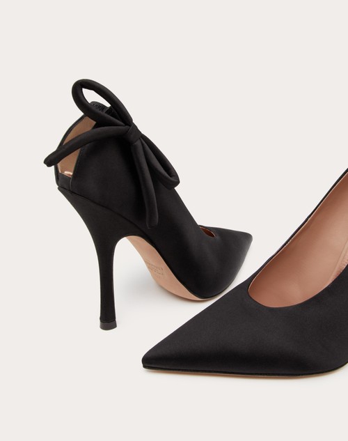 Red Valentino DÉCOLLETÉ VALENTINO GARAVANI NITE-OUT IN RASO 110MM Prezzo Ridotto