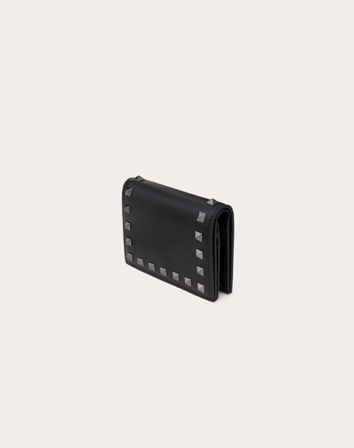 Red Valentino PORTAFOGLIO PICCOLO ROCKSTUD IN VITELLO Presa