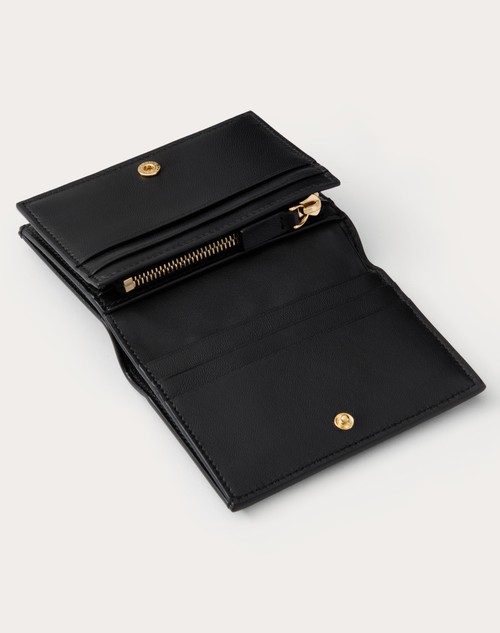 Red Valentino PORTAFOGLIO PICCOLO VLOGO THE BOLD EDITION IN VITELLO Offerta