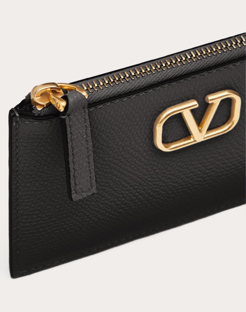 Red Valentino PORTACARTE VLOGO SIGNATURE IN VITELLO GRANATO Online