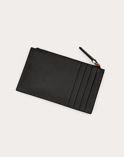 Red Valentino PORTACARTE VLOGO SIGNATURE IN VITELLO GRANATO Online