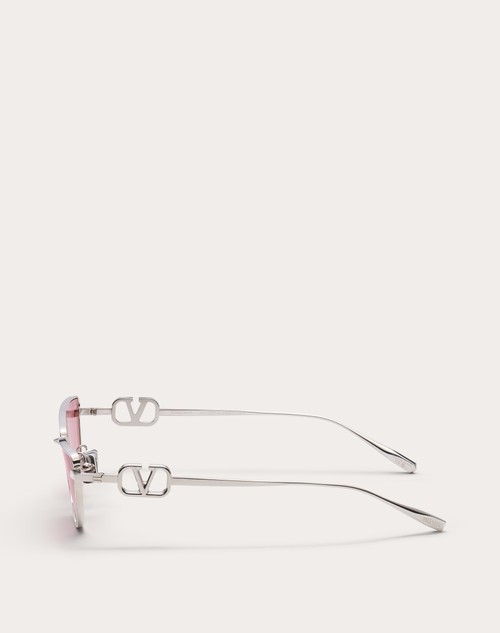 Red Valentino VLOGO SIGN OCCHIALE CAT-EYE IN TITANIO Offerta San Valentino