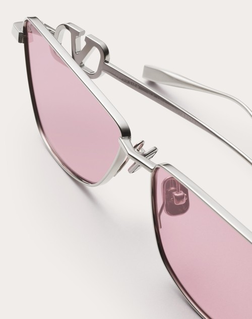 Red Valentino VLOGO SIGN OCCHIALE CAT-EYE IN TITANIO Offerta San Valentino