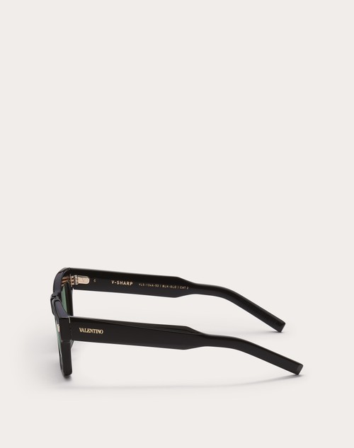 Red Valentino V-SHARP OCCHIALE RETTANGOLARE IN ACETATO Vendita calda