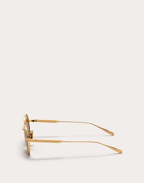 Red Valentino V-STUD OCCHIALE ESAGONALE IN TITANIO Online Outlet