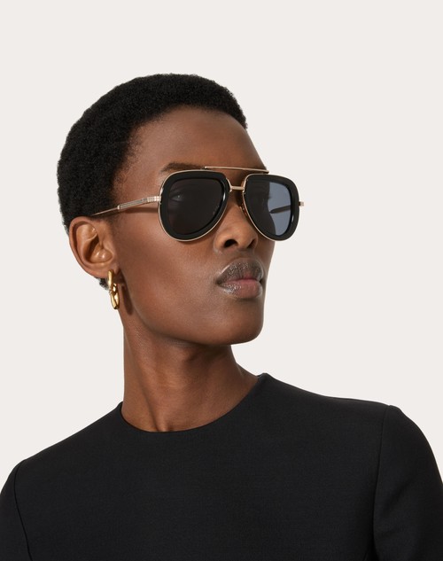 Red Valentino V-LSTORY OCCHIALE AVIATOR IN ACETATO Offerte esclusive