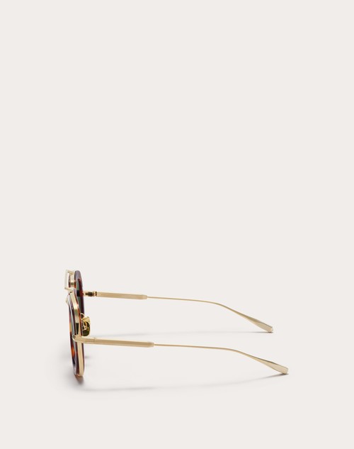 Red Valentino V-LSTORY OCCHIALE AVIATOR IN ACETATO Lightning offer