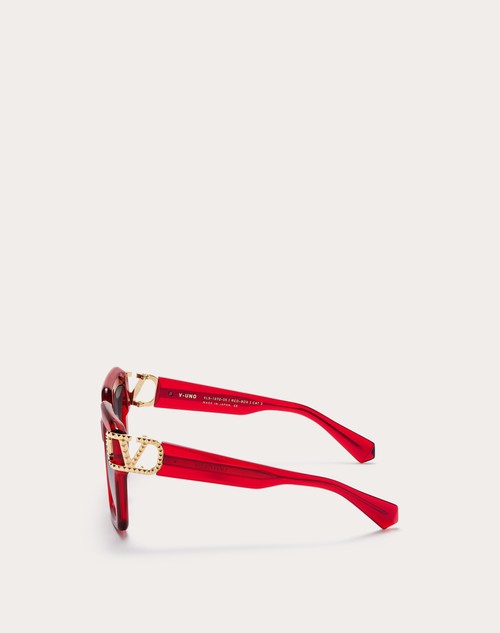Red Valentino V-UNO OCCHIALE OVERSIZE A FARFALLA IN ACETATO Bestseller