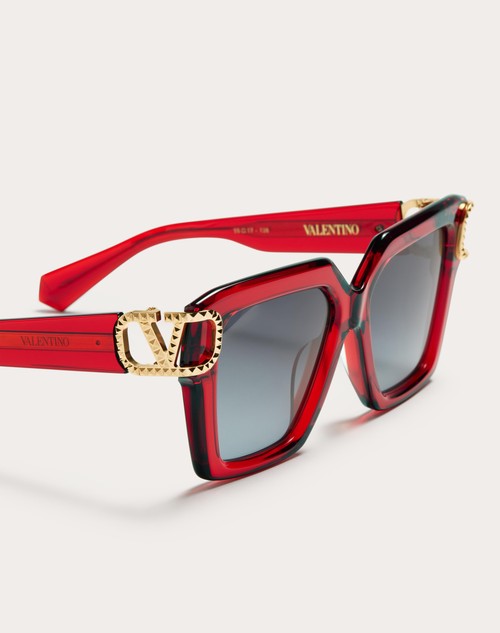 Red Valentino V-UNO OCCHIALE OVERSIZE A FARFALLA IN ACETATO Bestseller